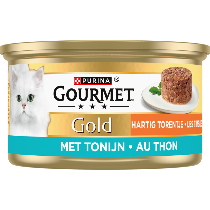 Een afbeelding van Gourmet Gold hartig torentje met tonijn