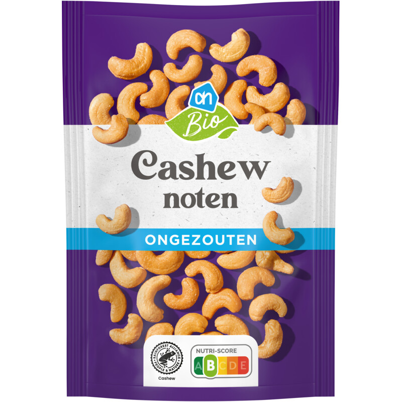 AH Biologisch Ongezouten cashewnoten