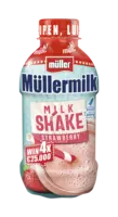 Müller Müllermilk milkshake aardbeismaak