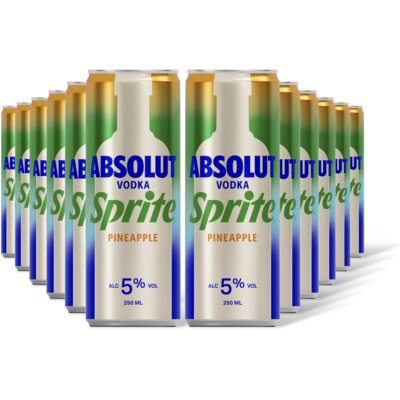 pdp-image-Absolut Vodka pineapple 12-pack