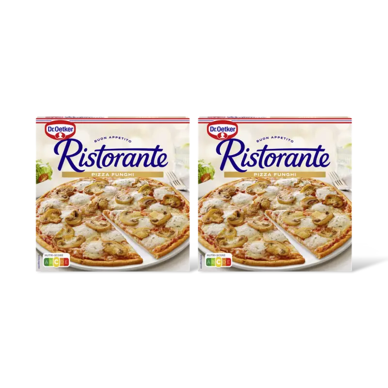 Dr. Oetker Ristorante pizza funghi 2-pack