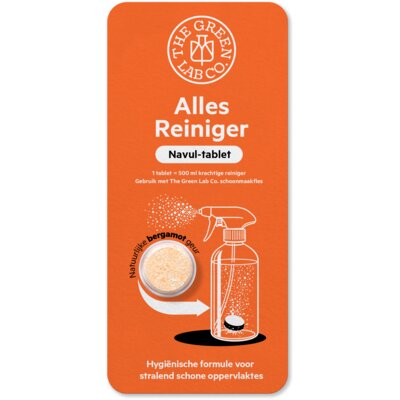 pdp-image-The Green Lab Co. Allesreiniger bergamot navul-tablet