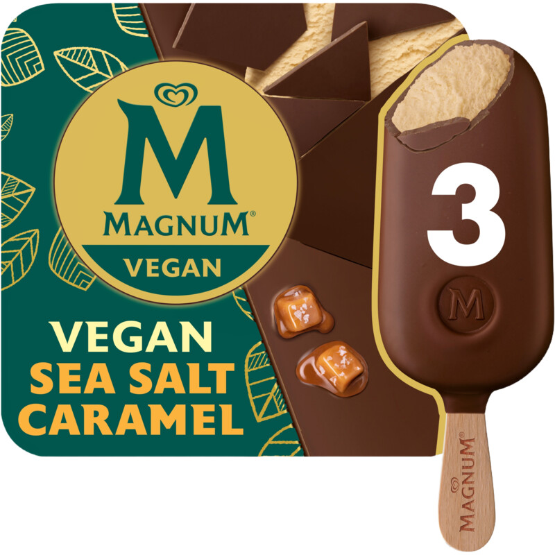 Een afbeelding van Magnum Vegan sea salt caramel