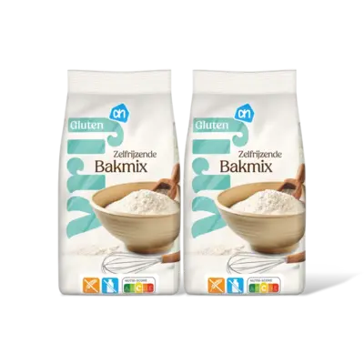 pdp-image-AH Glutenvrij Zelfrijzende bakmix 2-pack