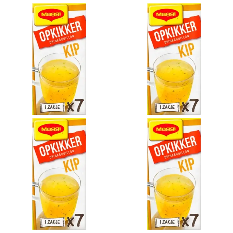 Opkikker drinkbouillon kip 4-pack