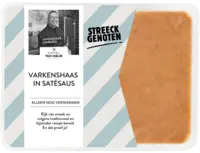 Streeckgenoten Varkenshaas in satésaus