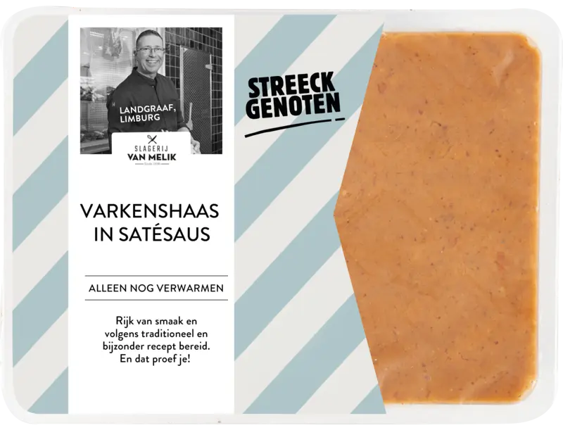 Streeckgenoten Varkenshaas in satésaus