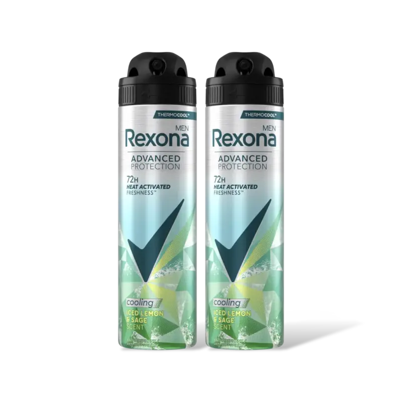 Rexona Men cooling iced lemon & sage 2-pack