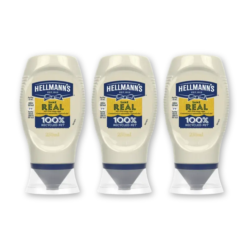 Hellmann's Real mayonaise 250 3-pack