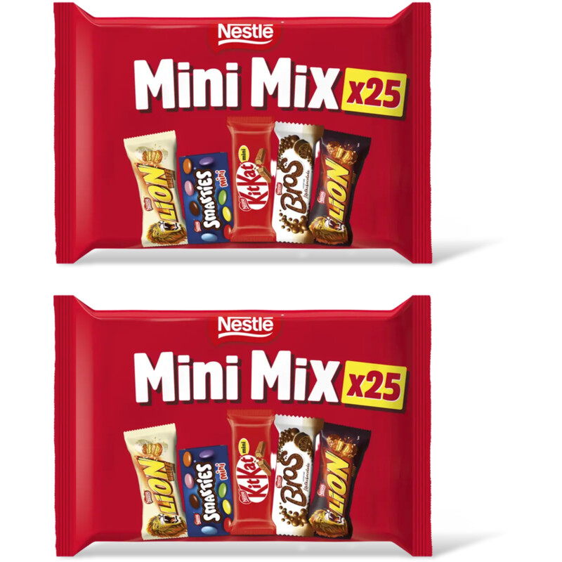 Nestlé Mini mix repen uitdeelzak 2-pack