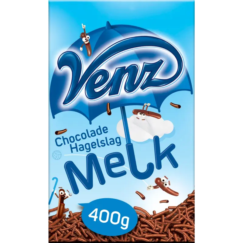 chocoladehagel melk 400gr