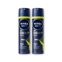 NIVEA Men deep sport anti-transpirant spry 2pk