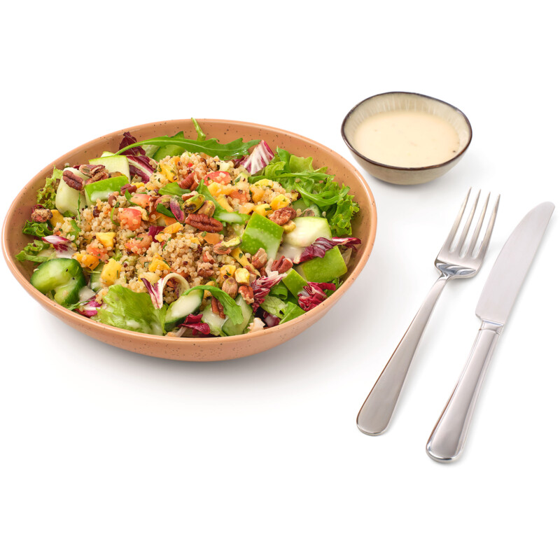 Een afbeelding van AH Terra Plantaardige salade erbij mango cashew