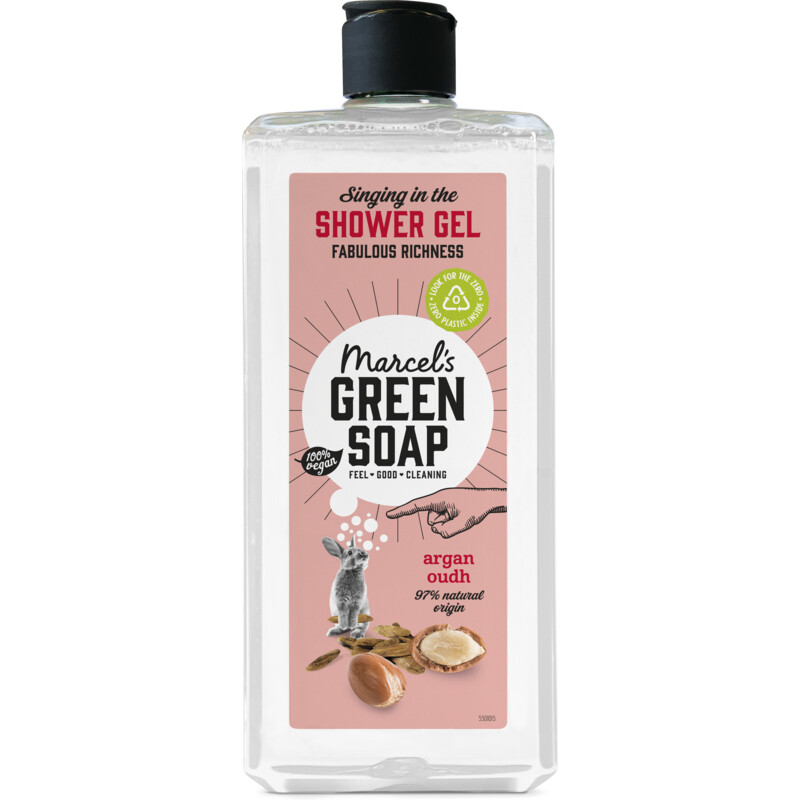 Marcel's Green Soap Shower gel argan oudh