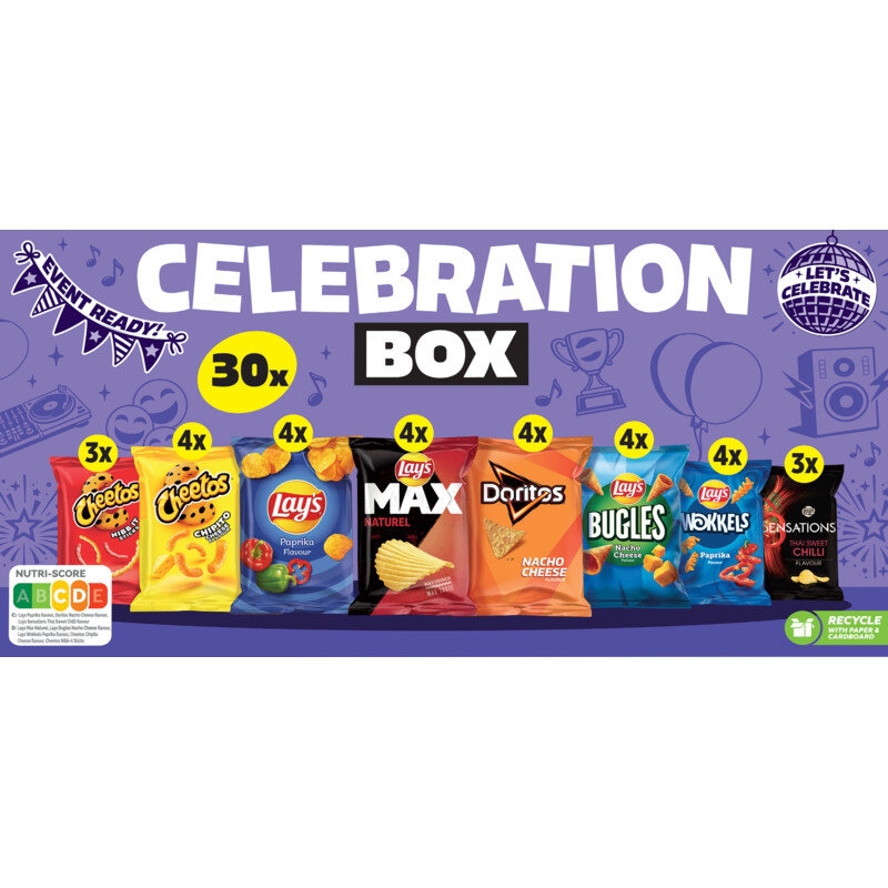 Lay's Celebration box 30-pack