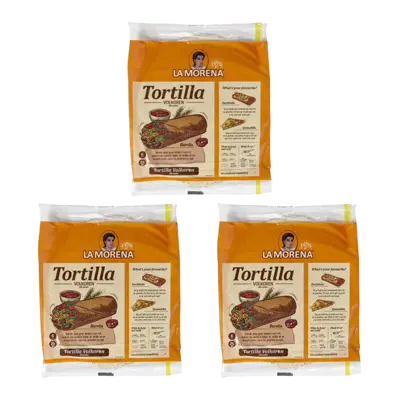 pdp-image-La Morena Volkoren tortilla wraps large 3-pack