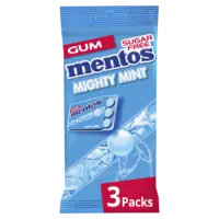 Mentos Gum Mighty mint 3-pack