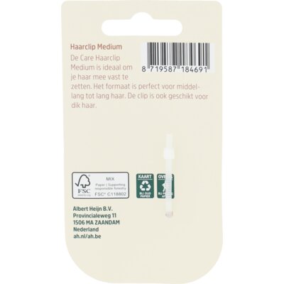 pdp-image-Care Accessories haarclip medium tortoise