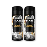 Axe Black vanilla deodorant bodyspray 2-pack