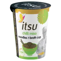 Itsu Chili miso noodles & broth cup