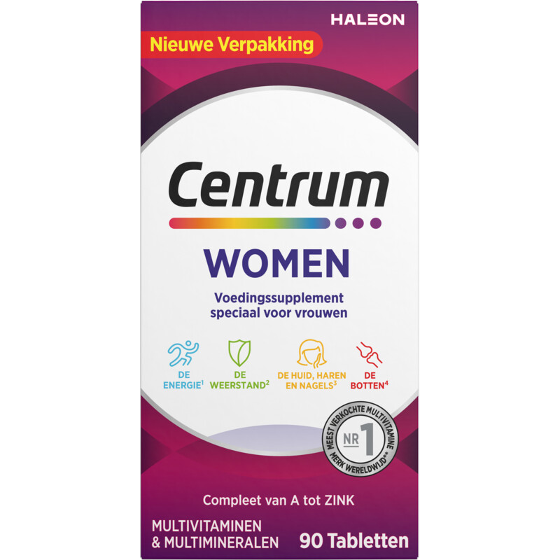 Een afbeelding van Centrum Multivitaminen tabletten vrouwen