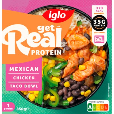 pdp-image-Iglo Get real protein Mexican chicken taco