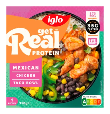 pdp-image-Iglo Get real protein Mexican chicken taco