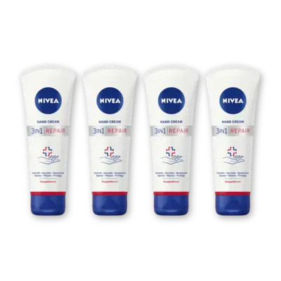 pdp-image-NIVEA 3in1 repair handcreme 24u hydratatie 4pk