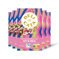 Delicata Chocolade hagelslag wit & melk 5-pack