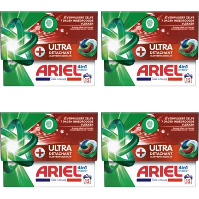 pdp-image-Ariel 4in1 pods+ ultra wasmiddelcapsule 4-pack