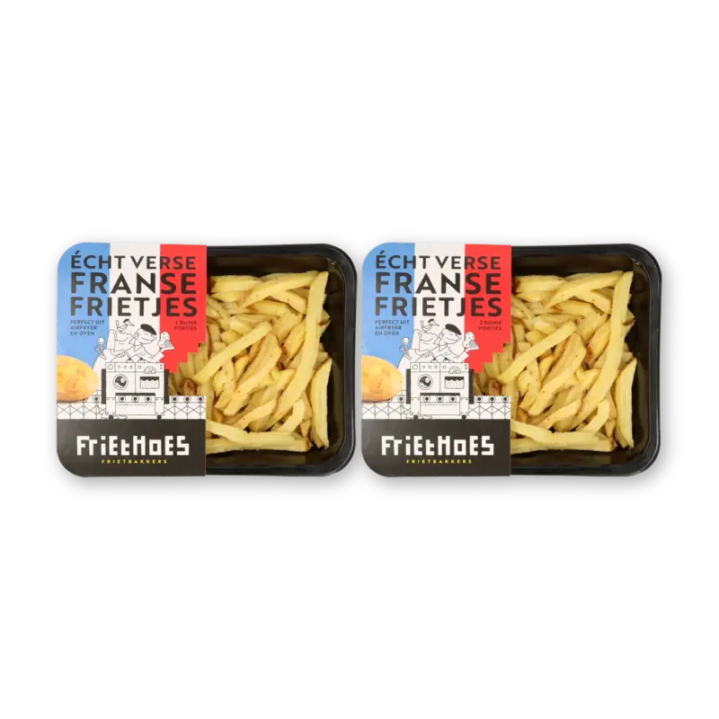 Friethoes Franse friet 2-pack