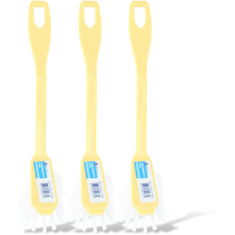 AH Afwasborstel lang 3-pack