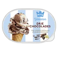 Hertog Ijssalon drie chocolades