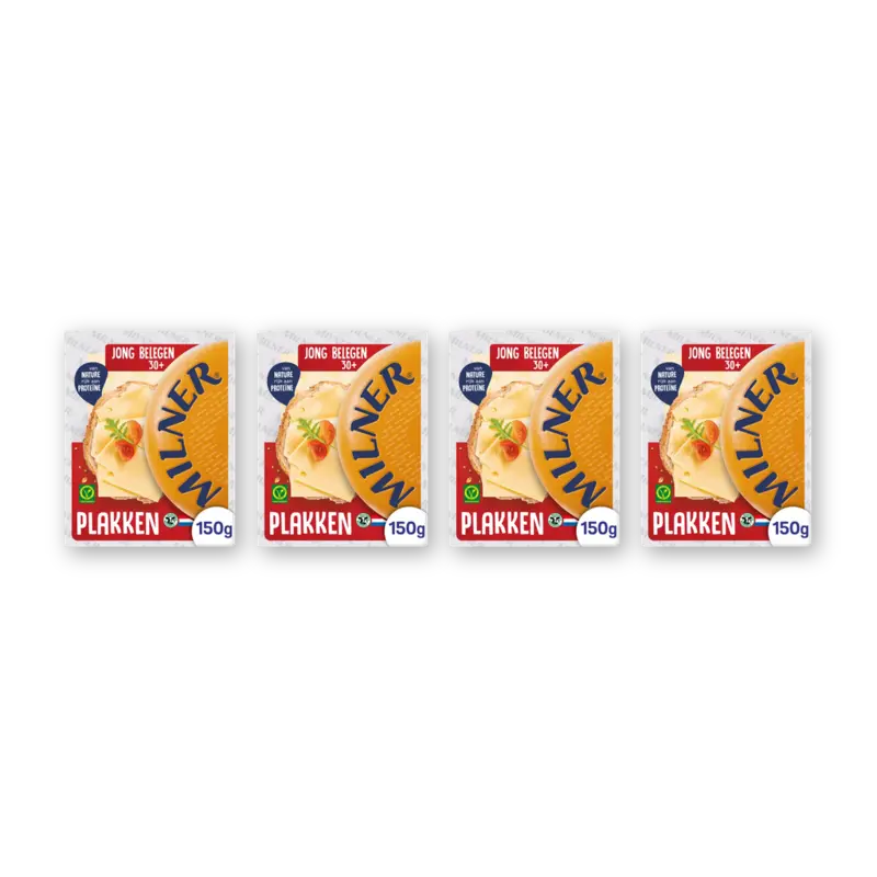 Jong belegen 30+ plakken 4-pack