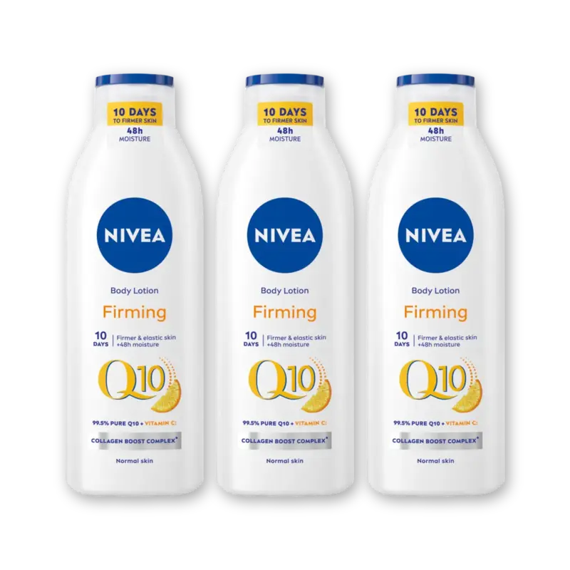NIVEA Q10 verstevigende body lotion 3-pack