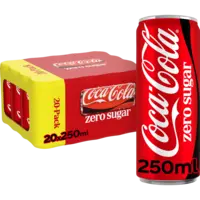 Coca-Cola Zero sugar 20-pack