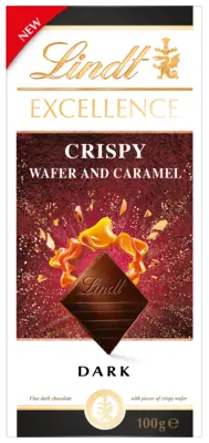 pdp-image-Lindt Excellence crispy wafer & caramel dark
