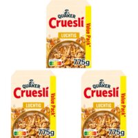 Quaker Cruesli luchtig value pack 3-pack