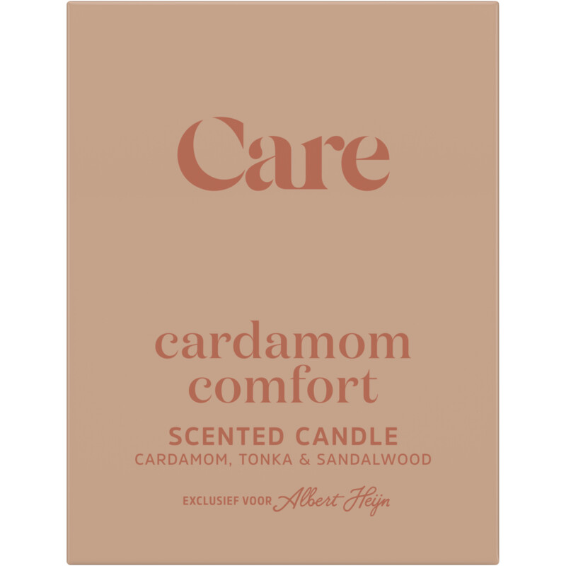 Een afbeelding van Care Cardamom comfort scented candle giftset