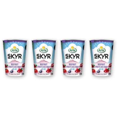 pdp-image-Arla Skyr bosfruit yoghurt 0% vet 4-pack