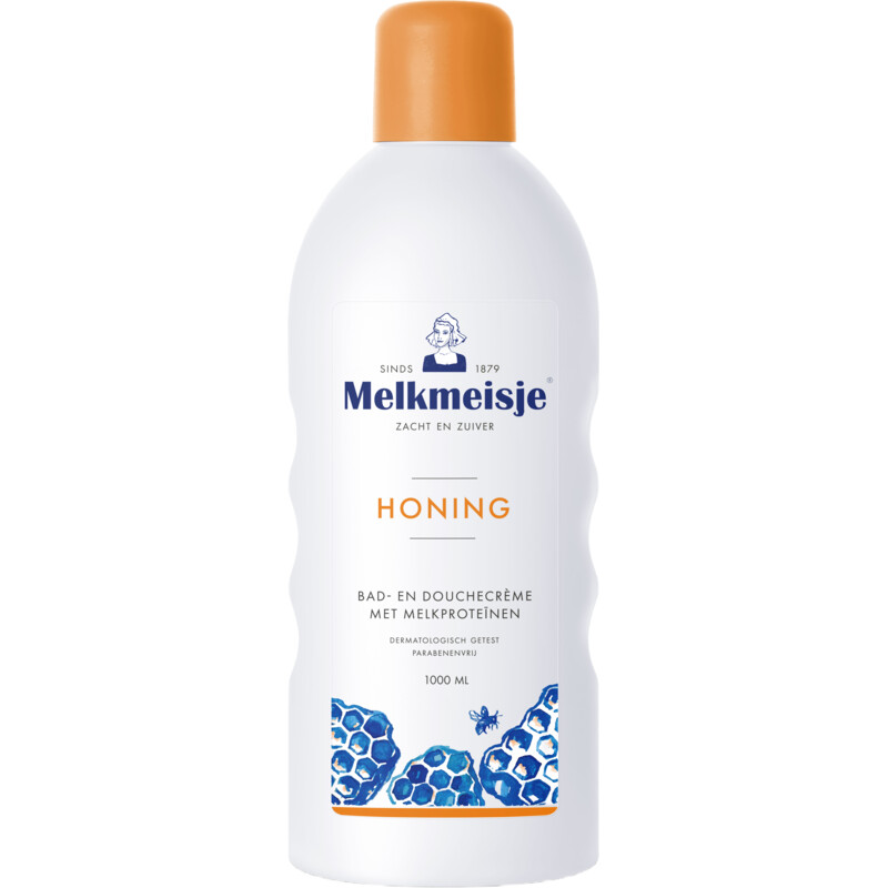 Een afbeelding van Melkmeisje Bad & douche honing