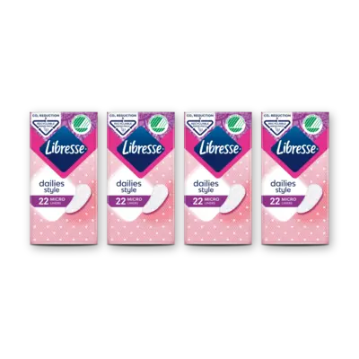pdp-image-Libresse Dailies style micro inlegkruisjes 4-pack