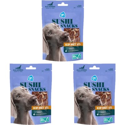 pdp-image-AH Sushi snacks kip met vis 3-pack