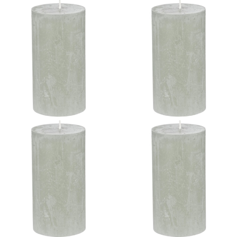Een afbeelding van AH Rustiek 7x13cm groen 4-pack