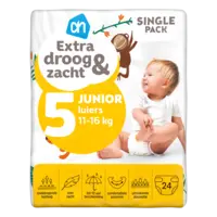 AH Extra droog en zacht luiers maat 5
