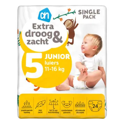 pdp-image-AH Extra droog en zacht luiers maat 5