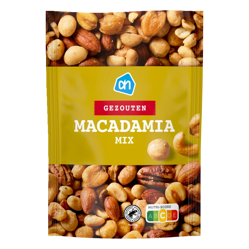 AH Gezouten macadamia mix