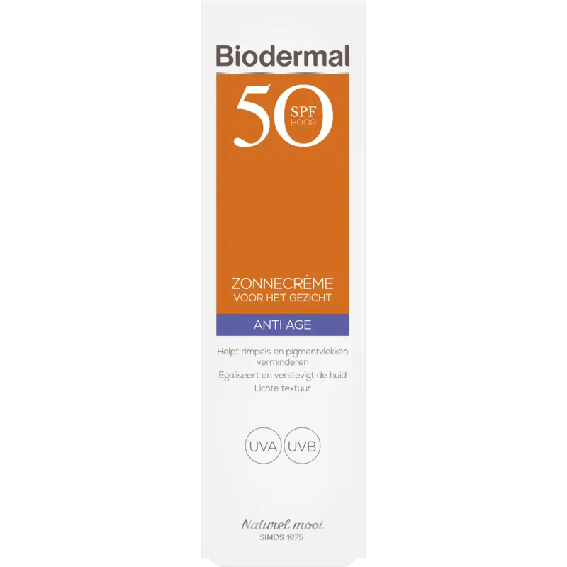 Biodermal Zonnecremé voor het gezicht spf50+