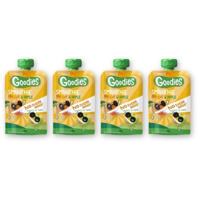 pdp-image-Goodies Knijpfruit smoothie abrikoos/appl 3+ 4pk