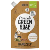 Marcel's Green Soap Handzeep sandalwood & cardamom navulling